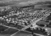 Flygfoto över Värnamo i Jönköpings län. Nr 231/1956