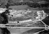 Flygfoto över Österängen i Jönköping. Nr 239/1956