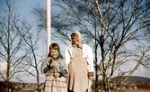 Bölet, ca 1955-1960.
Böletvägen 1, Oliveberg.
Till höger i bakgrunden: Kyrkbacken m Sagåsen.
Till vänster ev. Marieanne Edvardsson, F 1953.