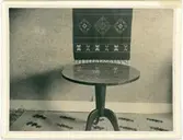 Vänersborg. Elfsborgs läns Dövstumskola, senare Vänerskolan. Gesällprov, hallbord