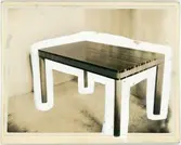 Vänersborg. Elfsborgs läns Dövstumskola, senare Vänerskolan. Gesällprov, matbord