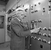 Alf Hedlund, maskinmästare vid CVA