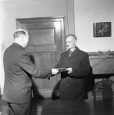 Johan Karlsson, Borrar-Johan, går i pension från AMV