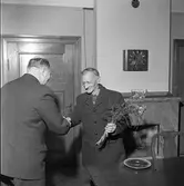 Johan Karlsson, Borrar-Johan, går i pension från AMV