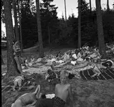 Barnens Dags koloni vid Högsjön. En 