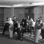 Arboga Atletklubb.
Grabbarna är, från vänster: Leif Andersson, Lars Hinrich, Christer 