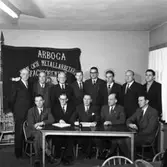 Styrelsen för Fackförbundet Metall, metallarbetare
Ordförande är Åke Öhling