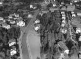 Flygfoto över Anderstorp i Gislaveds kommun,  Jönköpings län. Nr 1642/1958