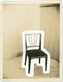 Vänersborg. Elfsborgs läns Dövstumskola, senare Vänerskolan. Gesällprov, stol