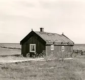 Sjöbod vid Klockholm.