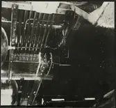 Underrede, luftbehållare till värme- och ventilationsutrustning på Trafikaktiebolaget Grängesberg - Oxelösunds Järnvägar, TGOJ Yoa 104 motorvagnståg.