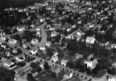 Flygfoto över Bodafors i Nässjö kommun, Jönköpings län. Nr: 420/1957