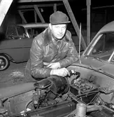 Garage i Rosta.
15 januari 1959.