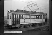 Aktiebolaget Stockholms Spårvägar, SS A12 351, Sundbybergsbanan. Fotograferad vid Hagalund järnvägsstation.