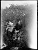Roland med fadern Artur Malm