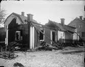 Nedbrunnet hus, Södra Tullportsgatan 6, Östhammar, Uppland 1918