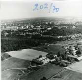 Tunby, Västerås.
Flygfoto över Tunby från nordväst.