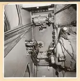 Dieselm.rum. SB sida akter om skott 26. Tryckluftrör.