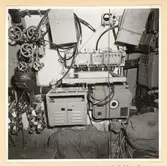 Manöverrum. BB sida vid dykbord.