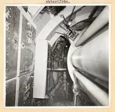 Torpedrum. BB sida vid torpedmag. sett förifrån.