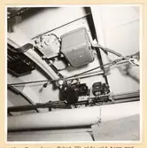 Torpedrum. Taket BB sida vid torp. mag.