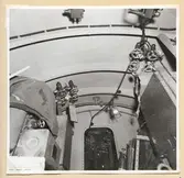 Häckrummets förliga skott sett akterifrån.