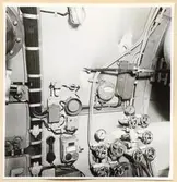 Torpedrum. SB sida mellan torpedtuberna och torpedmagasin.