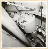 Torpedrum. Torp.bränsletankar. sedda akterifrån.