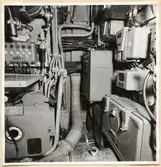 Manöverrum. Officersrum. BB sida vid aktra hydrofonhyttskott.