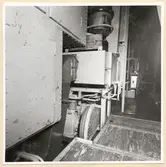 Torpedrummet. SB sida (bordvart torp.mag.) sedd förifrån.