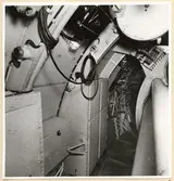 Torpedrummet. BB sida (bordvart torp.mag.) sedd akterifrån.