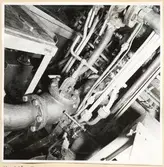 Torpedrummet. BB sida. Under aktra delen av tub.