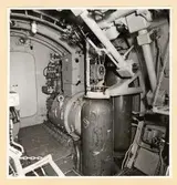 Häckrummet. SB sida sedd akterifrån.