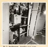 Manöverrum. Uppgång till torn.