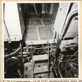 Dieselmotorrum. Lejd till manöverplats sett förifrån.