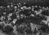 Flygfoto över Tenhult i Jönköpings kommun.  Nr: 1188/1957