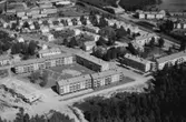 Flygfoto över Nässjö i Jönköpings län.  Nr: 1199/1957