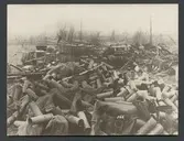 En hög krigsmateriel