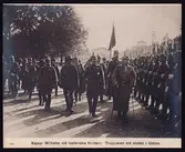 Kejsare Vilhelm II vid parad