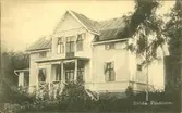 Vykort med motiv över villa Fridhem i Stöde.