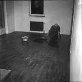 REPOTAGE PÅ GOLVSLIPNING OCH SYNTEKOBEHANDLING (SYNTEKO HÄRDLACK)