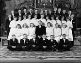 Konfirmander, Börstil socken, Uppland