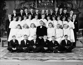 Konfirmander, Börstil socken, Uppland