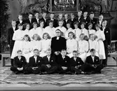 Konfirmander, Börstil socken, Uppland