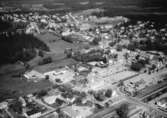 Flygfoto över Sävsjö kommun i Jönköpings län. Nr: 172/1960