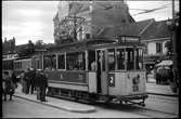 Trondheim Sporvei, TS 28 på linje 1 till Lademoen från Trondheim.