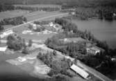 Flygfoto över Stensjön i Nässjö kommun, Jönköpings län. Nr: 1038/1961