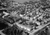 Flygfoto över Nässjö i Jönköpings län. Nr: 1044/1961