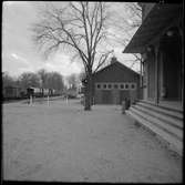 Stationsområdet i Mariefred på Museijärnvägen Östra Södermanlands Järnväg, ÖSlJ.