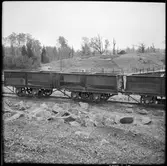 Öppen godsvagn med nummer 30.